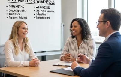 39 Strengths and Weaknesses To Discuss in a Job Interview