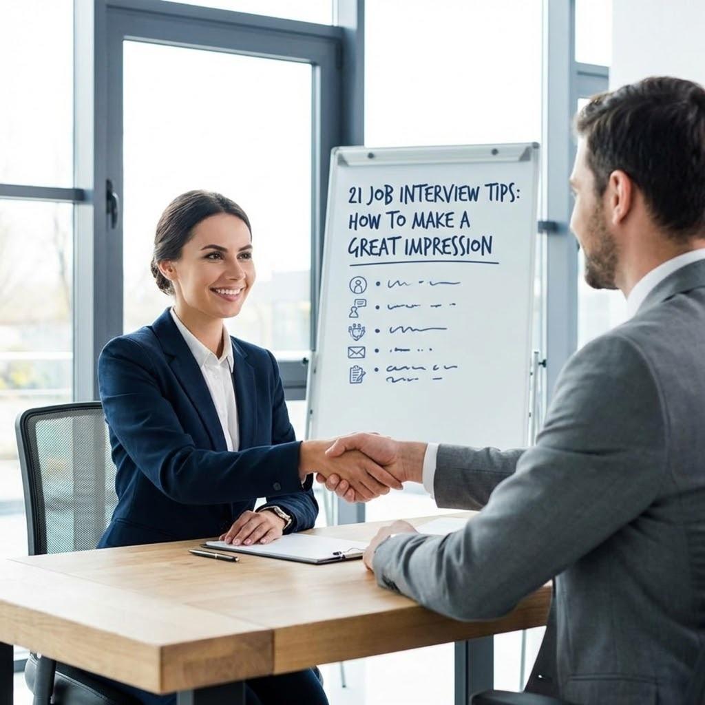 21 Job Interview Tips: How To Make a Great Impression